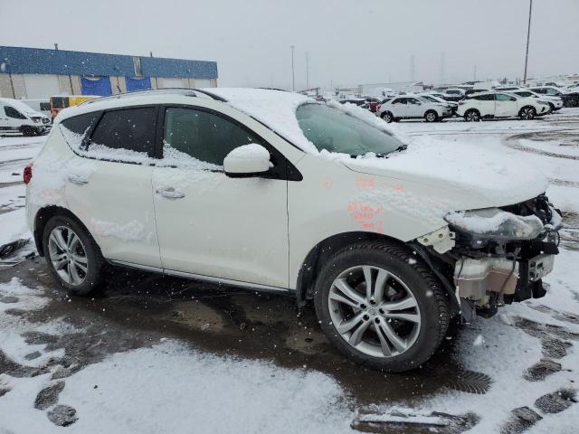 JN8AZ18W69W204566 - 2009 NISSAN MURANO S WHITE photo 4