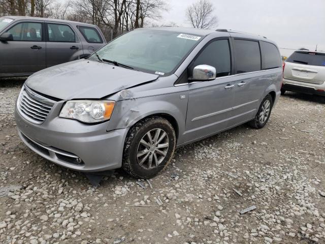 2C4RC1CG8ER408112 - 2014 CHRYSLER TOWN & COU TOURING L SILVER photo 1