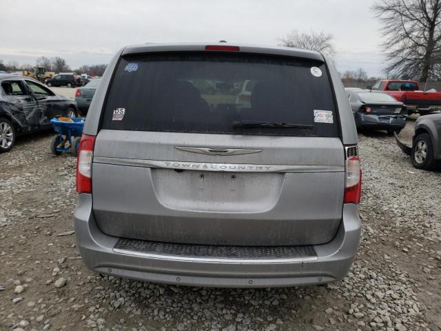 2C4RC1CG8ER408112 - 2014 CHRYSLER TOWN & COU TOURING L SILVER photo 6