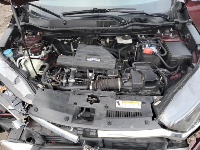 7FARW2H58KE062417 - 2019 HONDA CR-V EX BURGUNDY photo 12