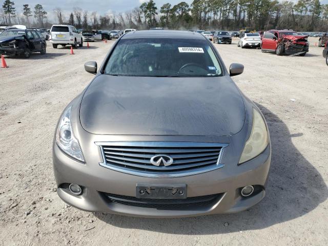 JN1CV6APXCM625745 - 2012 INFINITI G37 BASE TAN photo 5