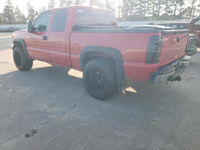 1GCEK19T86Z149747 - 2006 CHEVROLET SILVERADO K1500 RED photo 2