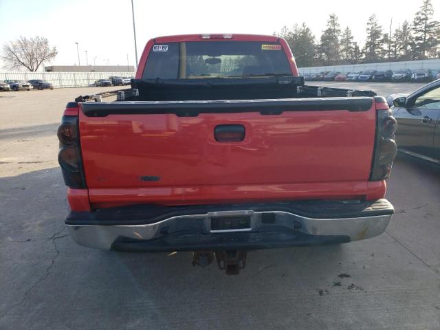 1GCEK19T86Z149747 - 2006 CHEVROLET SILVERADO K1500 RED photo 6