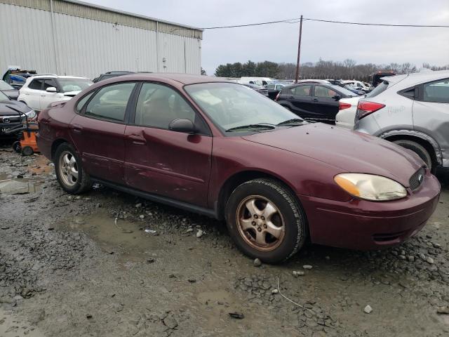 1FAFP53U07A198607 - 2007 FORD TAURUS SE BURGUNDY photo 4