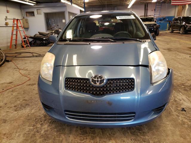 JTDJT923785173245 - 2008 TOYOTA YARIS BLUE photo 5