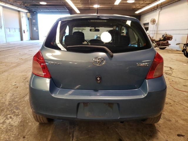 JTDJT923785173245 - 2008 TOYOTA YARIS BLUE photo 6