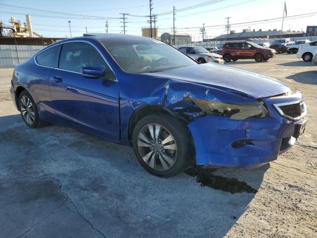 1HGCS12709A004792 - 2009 HONDA ACCORD EX BLUE photo 4