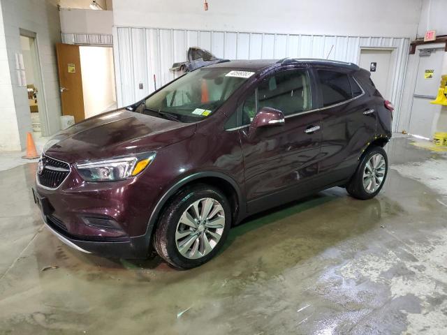 KL4CJASB8JB583030 - 2018 BUICK ENCORE PREFERRED BURGUNDY photo 1