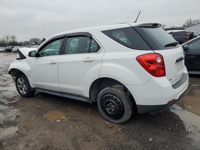 2GNFLCEK3D6376306 - 2013 CHEVROLET EQUINOX LS WHITE photo 2