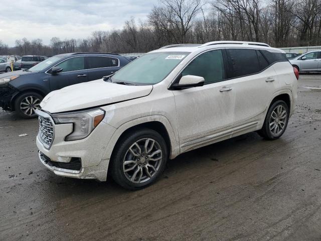 3GKALXEV2NL154054 - 2022 GMC TERRAIN DENALI WHITE photo 1