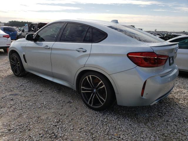 5YMKW8C5XK0Y75030 - 2019 BMW X6 M SILVER photo 2