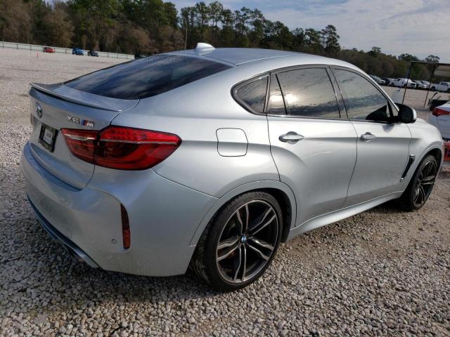 5YMKW8C5XK0Y75030 - 2019 BMW X6 M SILVER photo 3