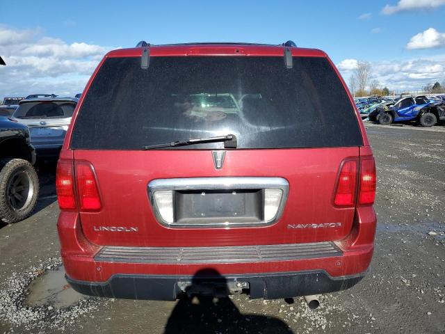 5LMFU285X6LJ05929 - 2006 LINCOLN NAVIGATOR ბურგუნდია ფოტო 6