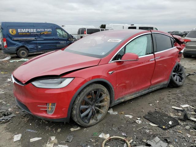 5YJXCDE22LF250580 - 2020 TESLA MODEL X RED photo 1