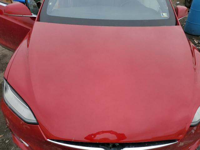 5YJXCDE22LF250580 - 2020 TESLA MODEL X RED photo 11