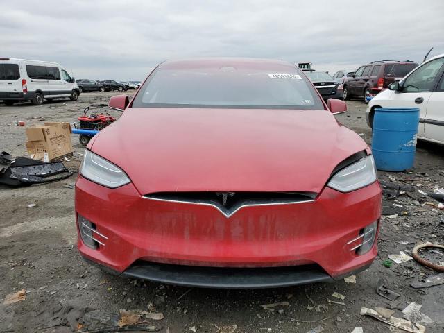 5YJXCDE22LF250580 - 2020 TESLA MODEL X RED photo 5