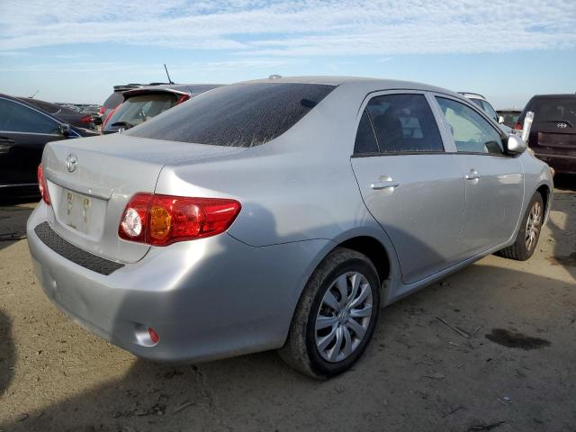 JTDBL40E49J001372 - 2009 TOYOTA COROLLA BASE SILVER photo 3