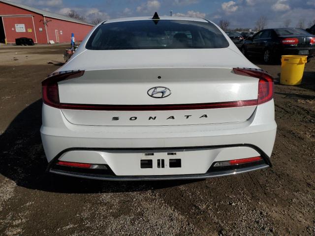 5NPEG4JA6MH127523 - 2021 HYUNDAI SONATA SE WHITE photo 6