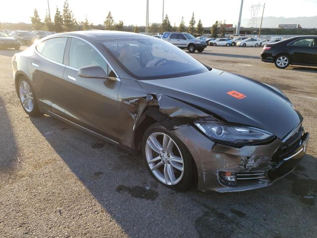 5YJSA1E25GF129384 - 2016 TESLA MODEL S Թուխ լուսանկար 4