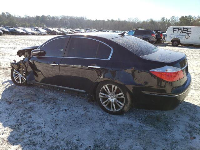 KMHGC46F69U058186 - 2009 HYUNDAI GENESIS 4.6L BLACK photo 2