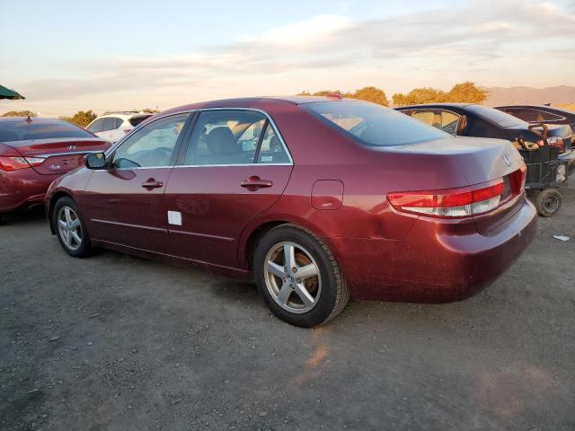 JHMCM56814C014620 - 2004 HONDA ACCORD EX BURGUNDY photo 2