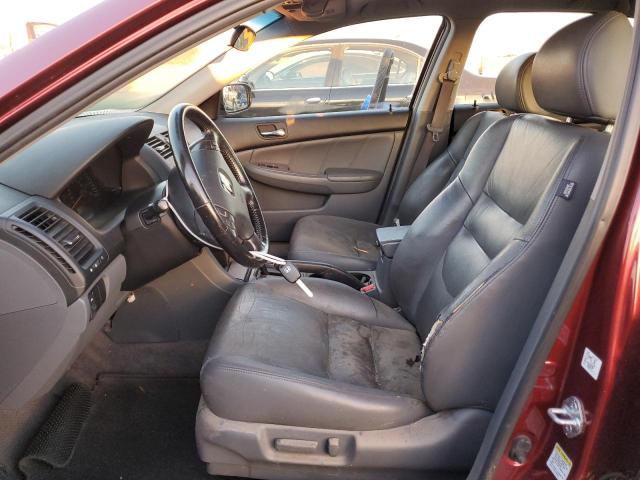 JHMCM56814C014620 - 2004 HONDA ACCORD EX BURGUNDY photo 7