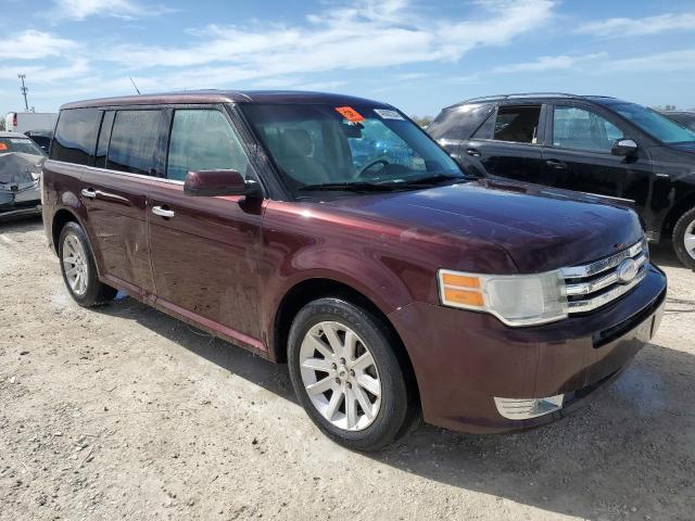 2FMGK5CC5BBD36087 - 2011 FORD FLEX SEL MAROON photo 4