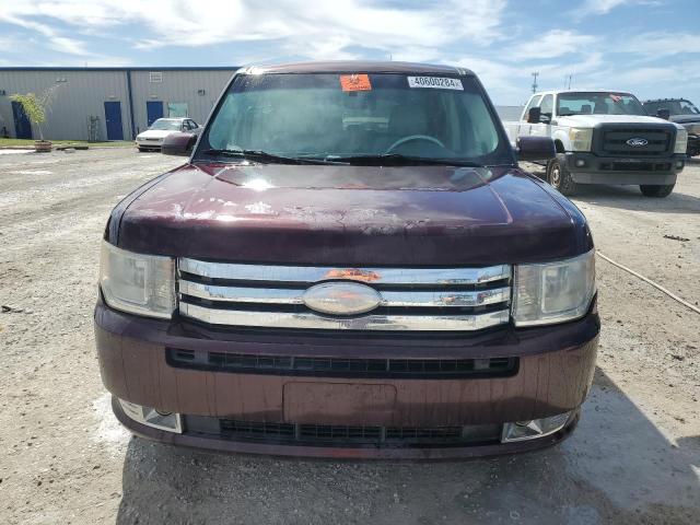 2FMGK5CC5BBD36087 - 2011 FORD FLEX SEL MAROON photo 5