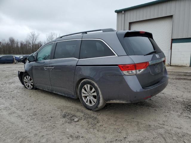 5FNRL5H68GB134318 - 2016 HONDA ODYSSEY EXL GRAY photo 2