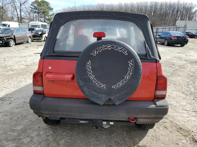 2CNBJ1865V6928076 - 1997 GEO TRACKER RED photo 6