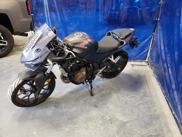 MLHPC6218K5000491 - 2019 HONDA CBR500 R GRAY photo 2