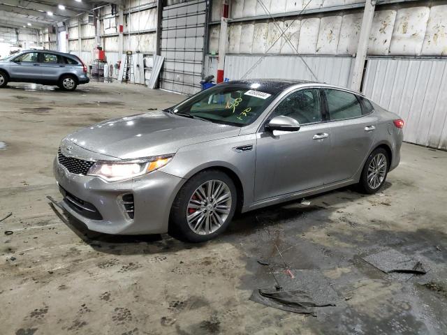 5XXGV4L23HG147749 - 2017 KIA OPTIMA SXL GRAY photo 1