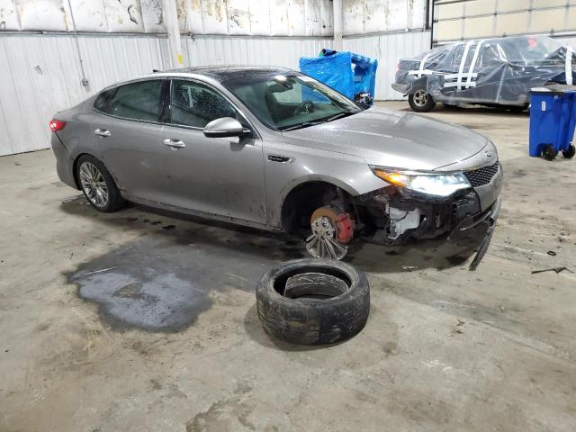 5XXGV4L23HG147749 - 2017 KIA OPTIMA SXL GRAY photo 4