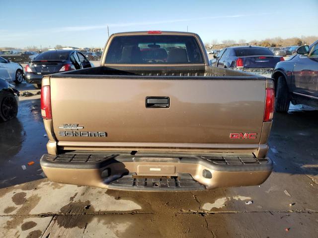 1GTCS195728204441 - 2002 GMC SONOMA BROWN photo 6