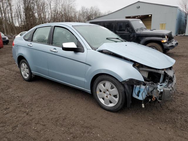 1FAHP35N89W228204 - 2009 FORD FOCUS SE BLUE photo 4