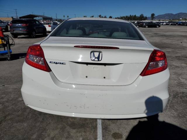 2HGFG3B83CH519250 - 2012 HONDA CIVIC EX WHITE photo 6