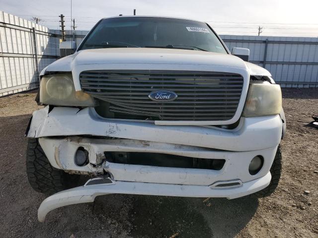 1FTRW12W18KC54944 - 2008 FORD F150 SUPERCREW WHITE photo 5