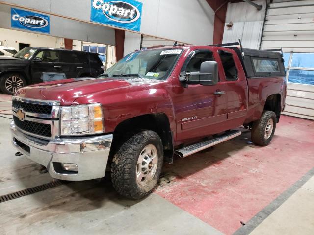 1GC2KXCG8DZ219911 - 2013 CHEVROLET SILVERADO MAROON photo 1