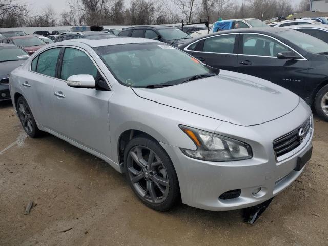 1N4AA5AP3EC909517 - 2014 NISSAN MAXIMA S SILVER photo 4