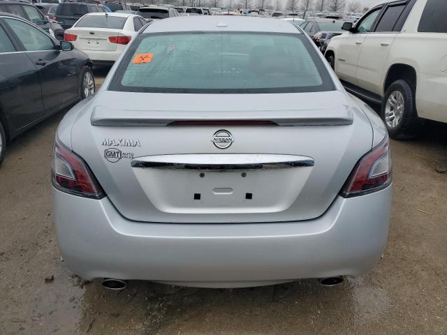 1N4AA5AP3EC909517 - 2014 NISSAN MAXIMA S SILVER photo 6