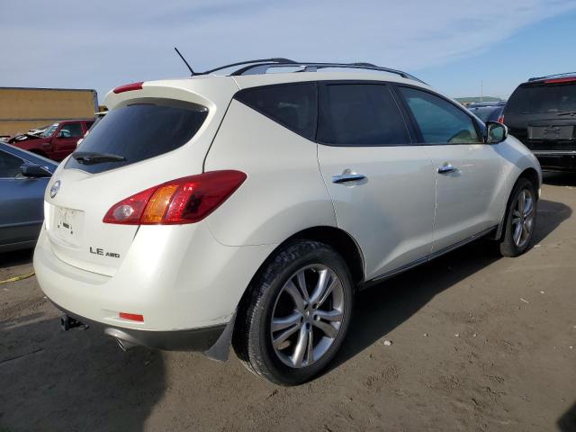 JN8AZ18WX9W142251 - 2009 NISSAN MURANO S WHITE photo 3