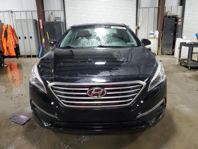 5NPE24AF0FH100136 - 2015 HYUNDAI SONATA SE BLACK photo 5