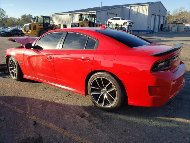 2C3CDXGJ4GH113274 - 2016 DODGE CHARGER R/T SCAT PACK RED photo 2