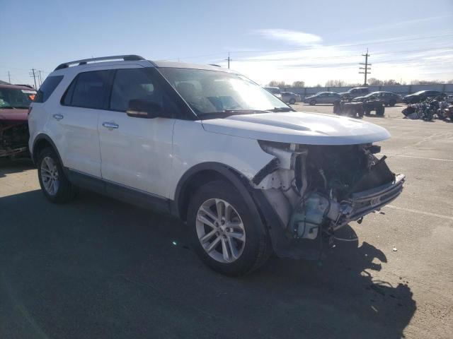 1FM5K8D81DGA34228 - 2013 FORD EXPLORER XLT WHITE photo 4