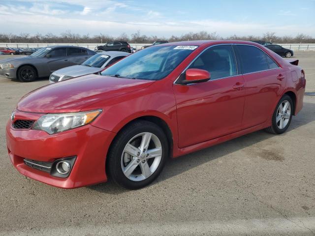 4T1BF1FK1DU725607 - 2013 TOYOTA CAMRY L RED photo 1