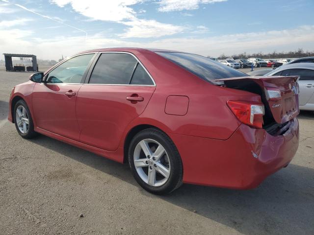 4T1BF1FK1DU725607 - 2013 TOYOTA CAMRY L RED photo 2