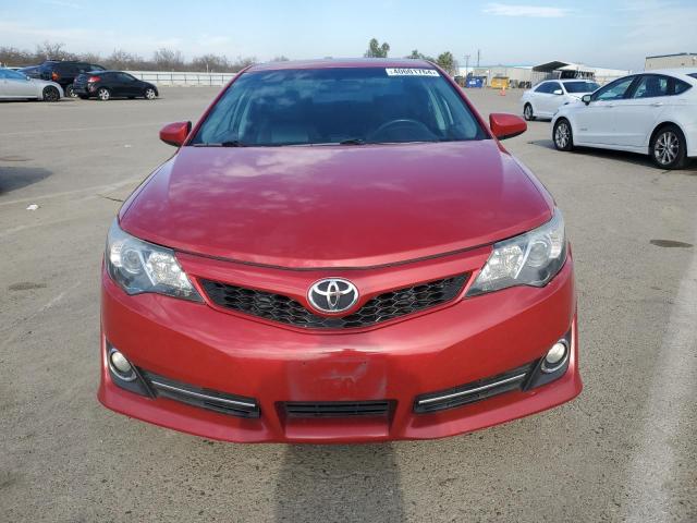 4T1BF1FK1DU725607 - 2013 TOYOTA CAMRY L RED photo 5