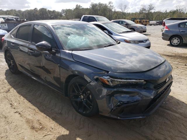 2HGFE2F53NH602938 - 2022 HONDA CIVIC SPORT Gris foto 4