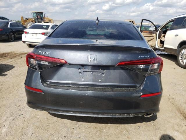2HGFE2F53NH602938 - 2022 HONDA CIVIC SPORT Gris foto 6