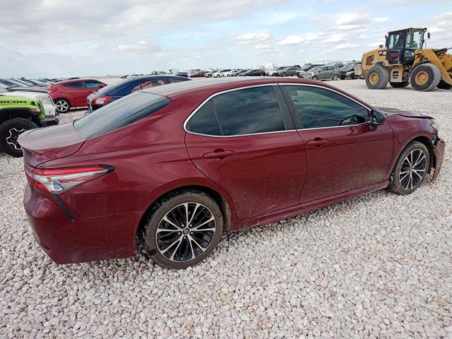 4T1B11HK3JU597765 - 2018 TOYOTA CAMRY L RED photo 3